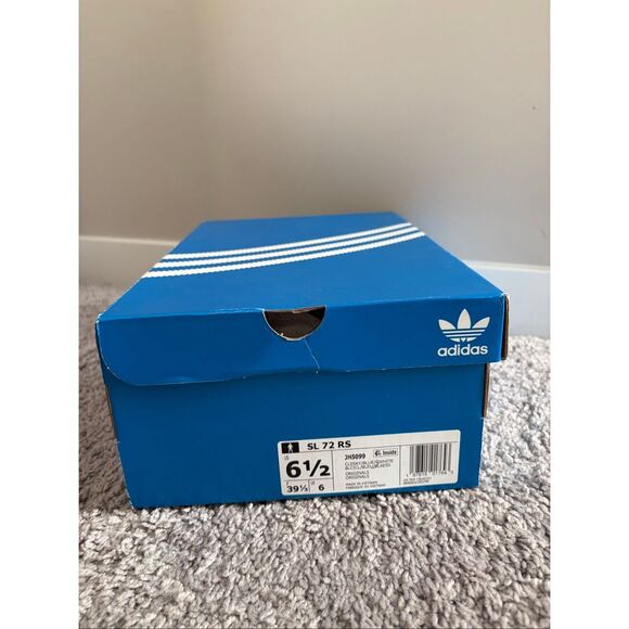 NEW IN BOX Adidas Originals SL 72 RS Shoes Size 6.5 Mens Ink Blue Clear Sky